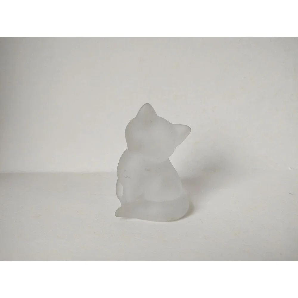 Hallmark Lead Crystal‎ cat kitten figurine